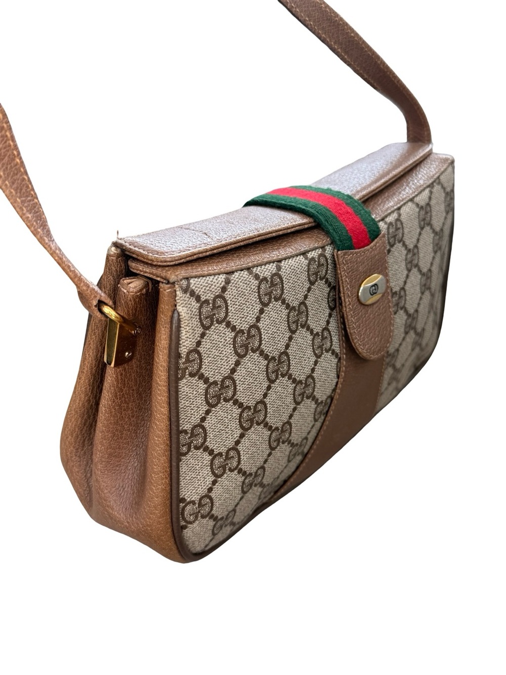 Authentic Gucci Ophidia Style Vintage GG Supreme Mini Crossbody Bag Sherryline - Picture 10 of 17